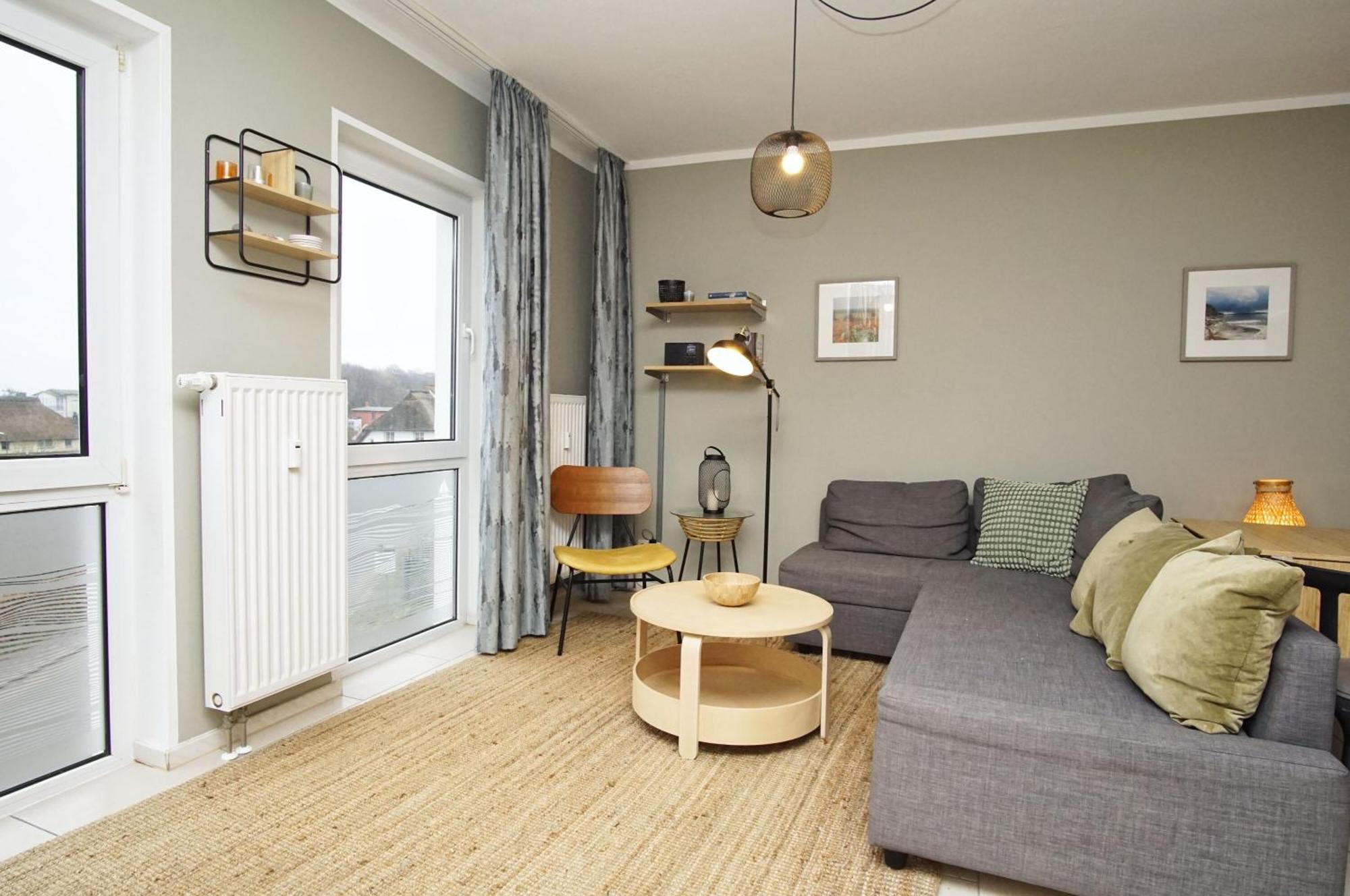 Die Ferienwohnung Ostseepanorama In Der Villa Joksch Lohme Exteriér fotografie