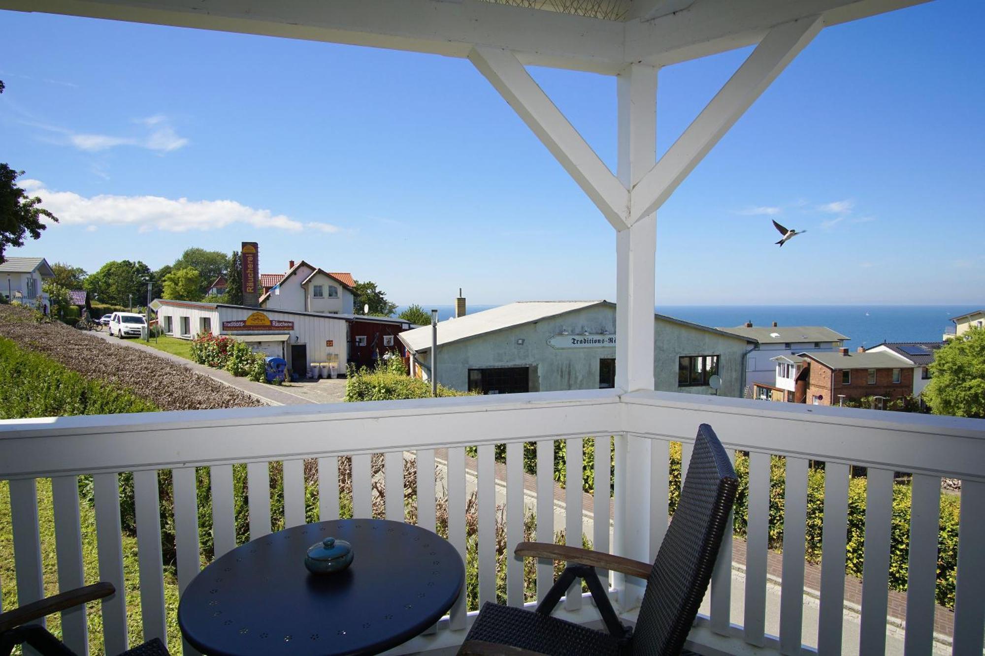 Die Ferienwohnung Ostseepanorama In Der Villa Joksch Lohme Exteriér fotografie