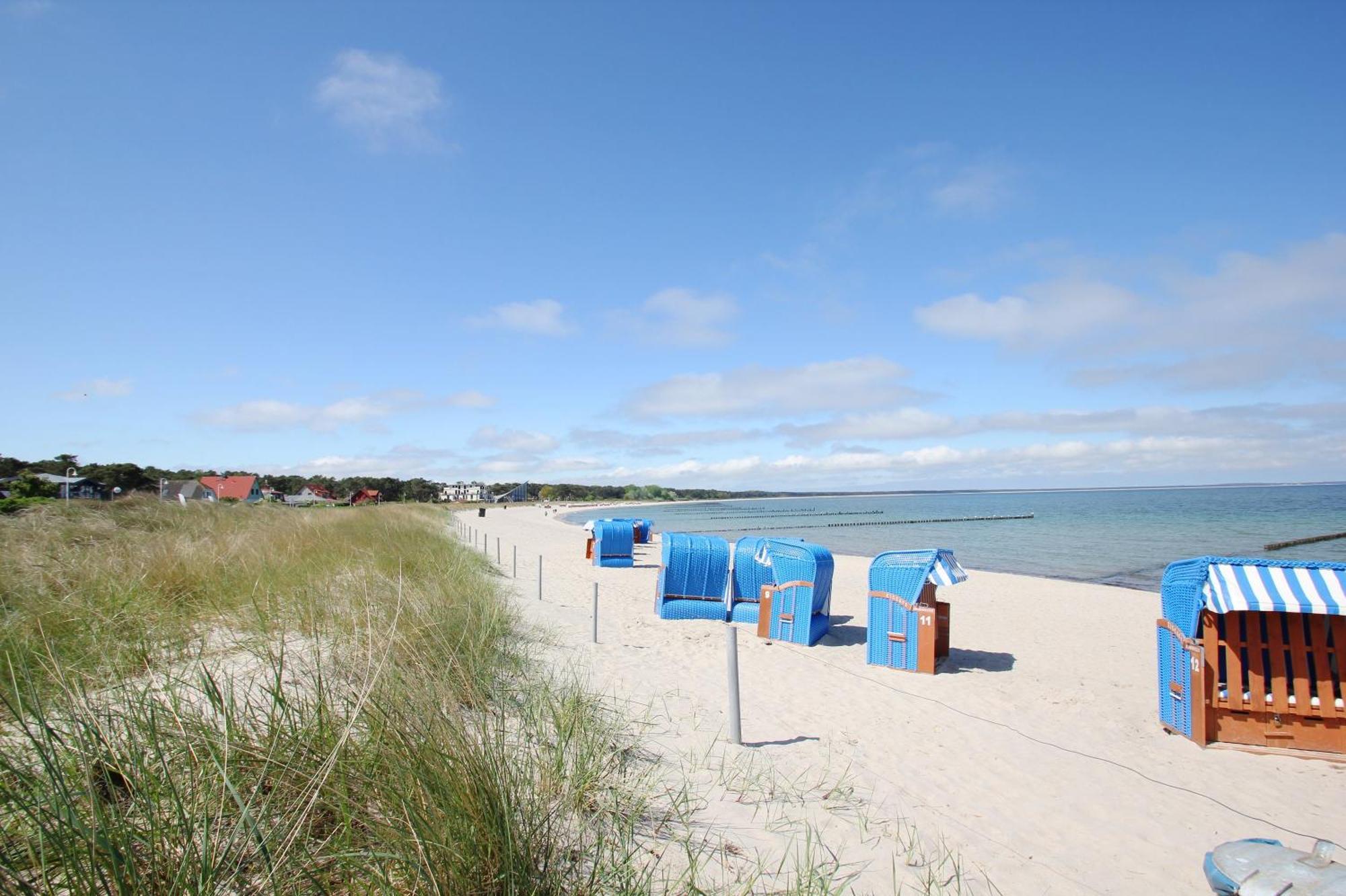 Die Ferienwohnung Ostseepanorama In Der Villa Joksch Lohme Exteriér fotografie