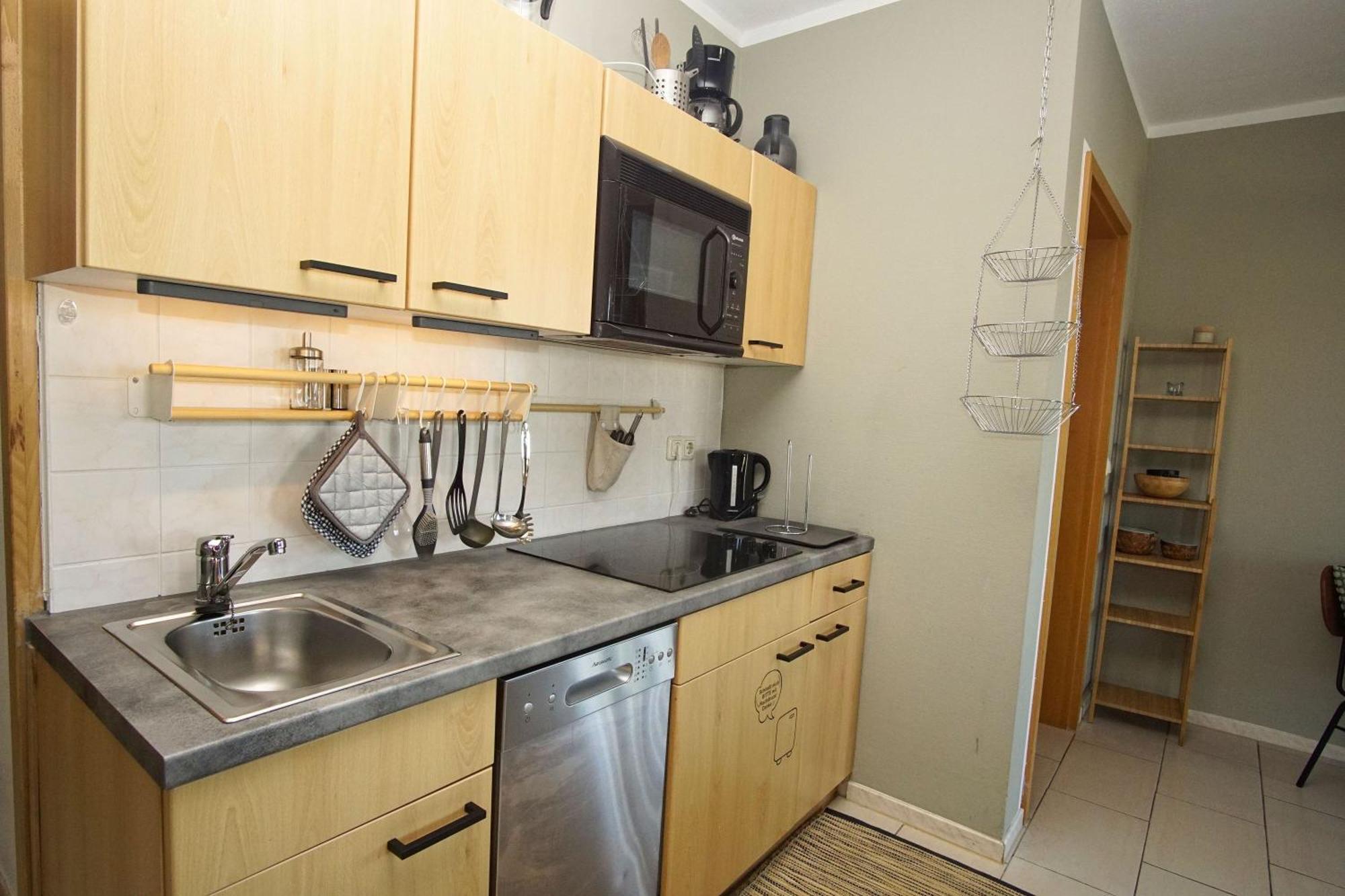Die Ferienwohnung Ostseepanorama In Der Villa Joksch Lohme Exteriér fotografie